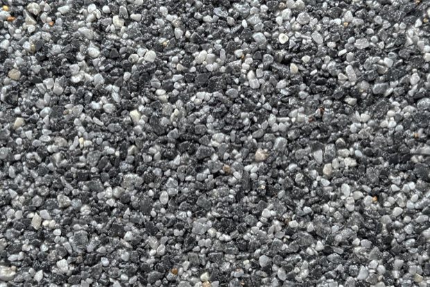 Santa Monica resin bound aggregate blend, shown close up