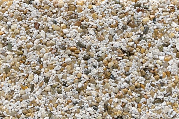Rio Medina resin bound aggregate blend, shown close up